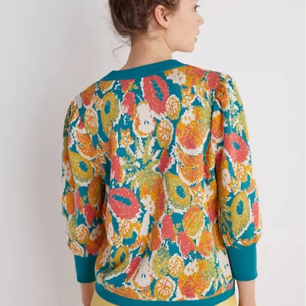 Anthropologie Farm Rio Fruits Sweater - Picture 4 of 17